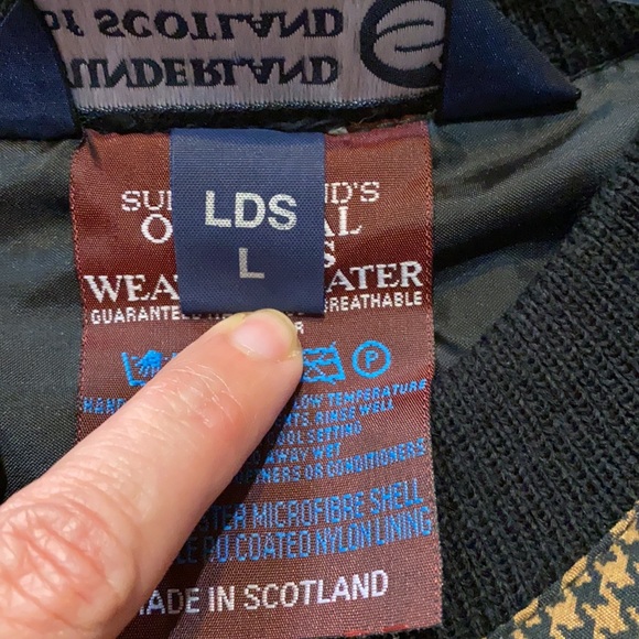 Sunderland Scotland Pullover Jacket Weather Beater - Picture 7 of 9